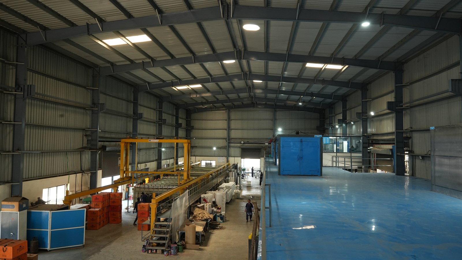 Metadek powder coating and anodizing facility