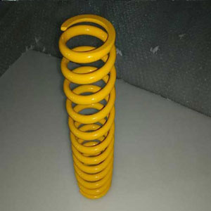 Powder coated casting component